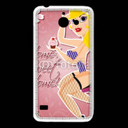 Coque Huawei Y550 Dessin femme sexy style Betty Boop