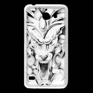 Coque Huawei Y550 visage de gargouille en dessin 25