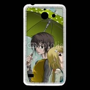 Coque Huawei Y550 Cute boy and girl 25