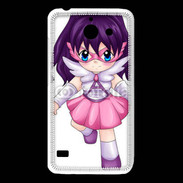 Coque Huawei Y550 Chibi style illustration of a super-heroine 25