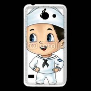 Coque Huawei Y550 Cute cartoon illustration of a sailor