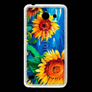 Coque Huawei Y550 Peinture de tournesol