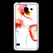 Coque Huawei Y550 Peinture de Coquelicots 25