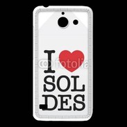 Coque Huawei Y550 J'aime les soldes