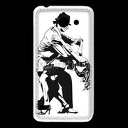 Coque Huawei Y550 Dessin de Danseur en couple
