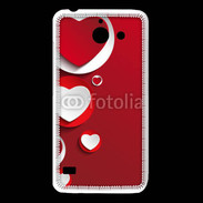 Coque Huawei Y550 Cœur en porcelaine