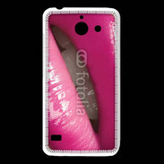 Coque Huawei Y550 Lèvres roses