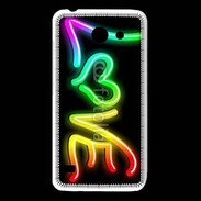 Coque Huawei Y550 Love en couleur