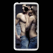 Coque Huawei Y550 Couple câlin sexy 3