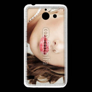 Coque Huawei Y550 femme glamour pensante