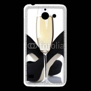 Coque Huawei Y550 coupe de champagne talons aiguilles 