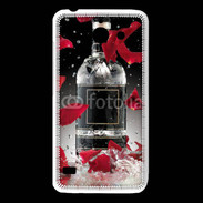 Coque Huawei Y550 Bouteille alcool pétales de rose glamour