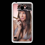 Coque Huawei Y550 Pin up aviator