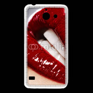 Coque Huawei Y550 Bouche fatale rouge