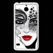 Coque Huawei Y550 Visage glamour en dessin 500