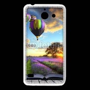 Coque Huawei Y550 Montgolfière et lavande 