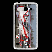 Coque Huawei Y550 Biplan rouge et blanc 10