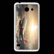 Coque Huawei Y550 Avion de ligne au dessus des nuages 75