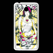 Coque Huawei Y550 Tatouage Girl