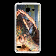 Coque Huawei Y550 Tatouage homme sexy