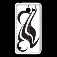 Coque Huawei Y550 Tatouage d'un symbole de moto