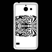 Coque Huawei Y550 Tatouage Maori 5