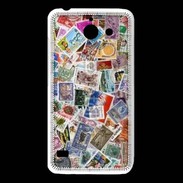 Coque Huawei Y550 Patchwork de timbres