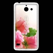 Coque Huawei Y550 Belle rose 2