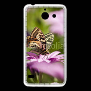 Coque Huawei Y550 Fleur et papillon