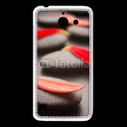 Coque Huawei Y550 Galet et pétales