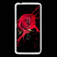 Coque Huawei Y550 Rose splash