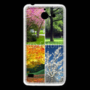 Coque Huawei Y550 Arbres 4 saisons