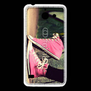 Coque Huawei Y550 Converses roses vintage