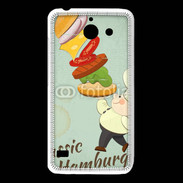 Coque Huawei Y550 Hamburger vintage