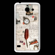 Coque Huawei Y550 Vieilles lettres vintage