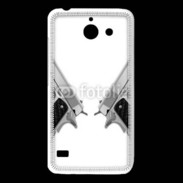 Coque Huawei Y550 Double flingue