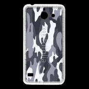 Coque Huawei Y550 Camouflage gris et blanc
