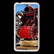 Coque Huawei Y550 Pompiers Rangement matériel fin d'incendie