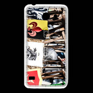 Coque Huawei Y550 Armure médiévale