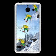 Coque Huawei Y550 Ski freestyle en montagne 20
