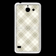 Coque Huawei Y550 Effet écossais beige clair
