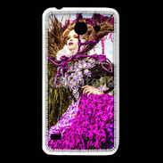 Coque Huawei Y550 Femme florale