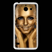 Coque Huawei Y550 Femme couleur or