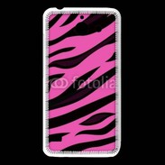 Coque Huawei Y550 Fashion zèbre rose
