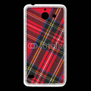 Coque Huawei Y550 Mode tissus écossais rouge