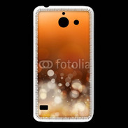 Coque Huawei Y550 Fond bulles ocres