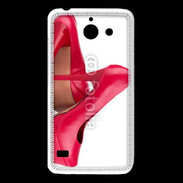 Coque Huawei Y550 Escarpins plateformes rouges