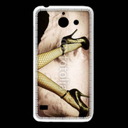Coque Huawei Y550 Escarpins et bas resilles