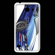 Coque Huawei Y550 Mustang bleue
