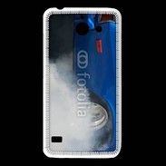 Coque Huawei Y550 Roue en feu dragster 7